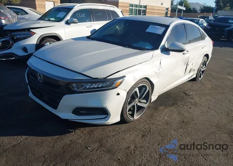 2019 Honda Accord Sport from USA, damaged, VIN 1HGCV1F31KA004790